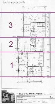 Version Nr. 2 - 3 Geschosswohnung Grundriss